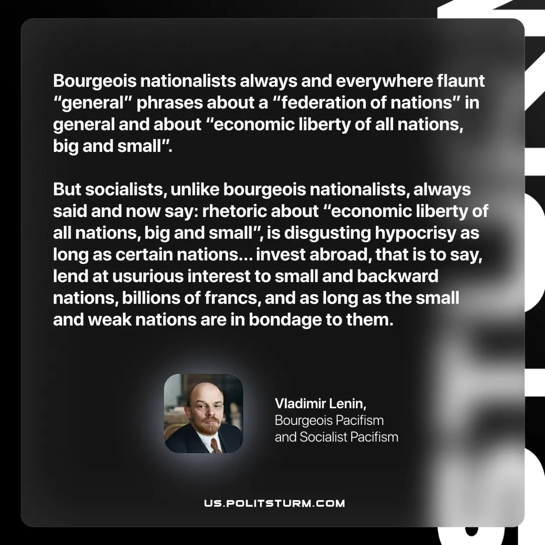 Lenin on the Hypocrisy of Bourgeois Nationalism