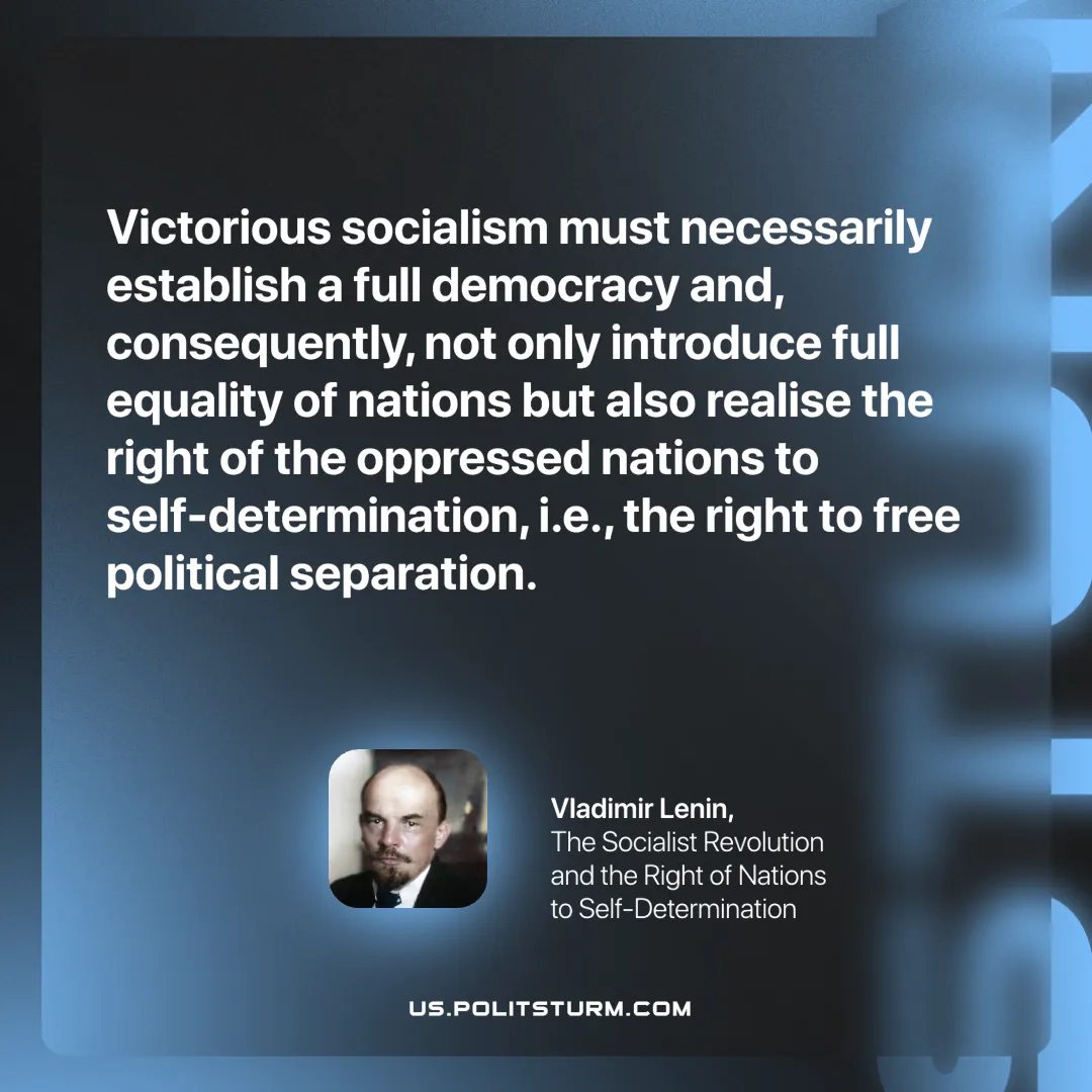Lenin on Socialism Applying Democracy and Self-Determination
