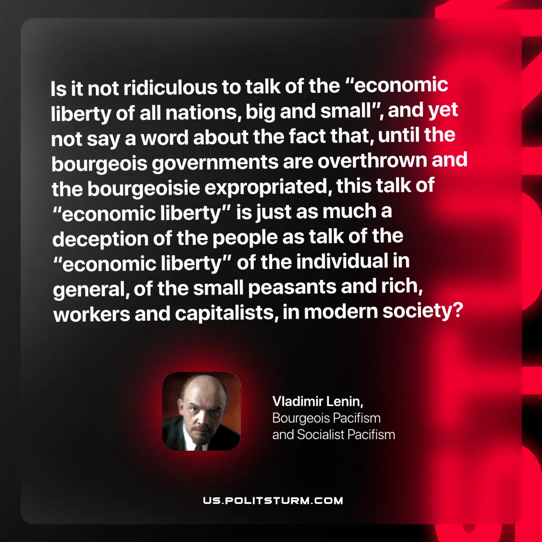 Lenin on the Hypocrisy of Liberty of All Nations Under Capitalism