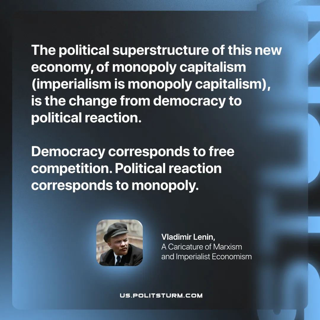 Lenin on How Monopoly Gives Way to Reaction