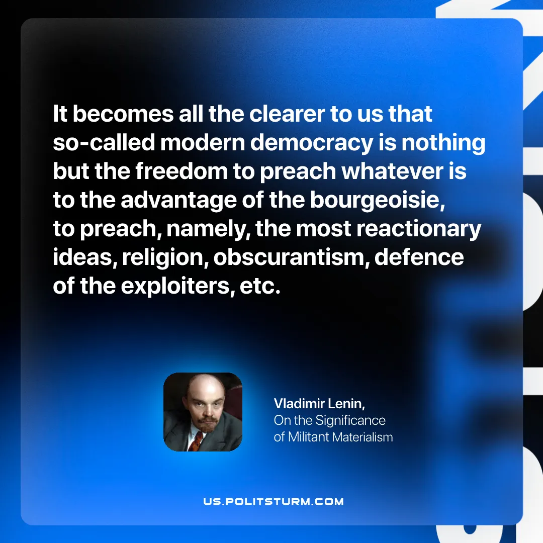 Lenin on the Reactionary Nature of Capitalist Democracy