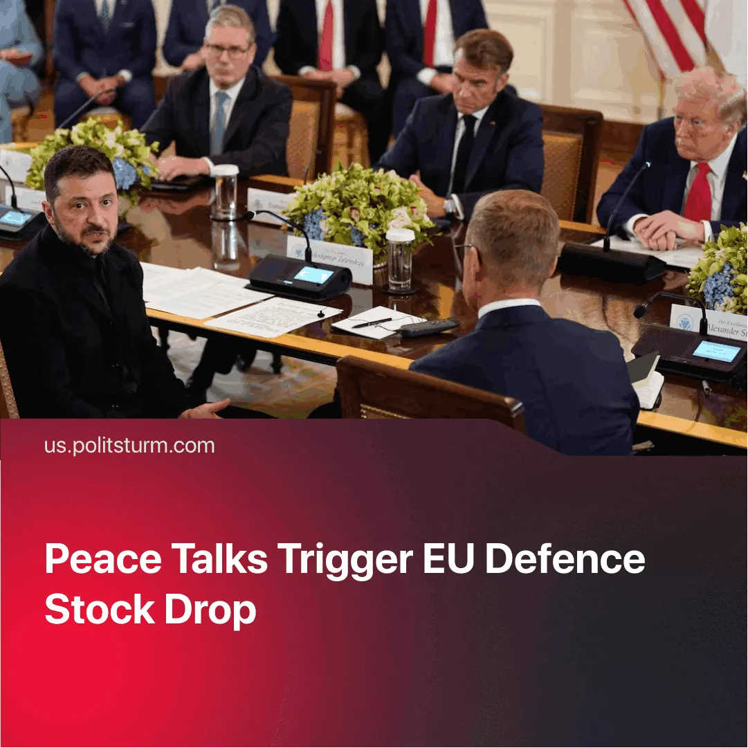 Peace Talks Trigger EU Defence Stock Drop