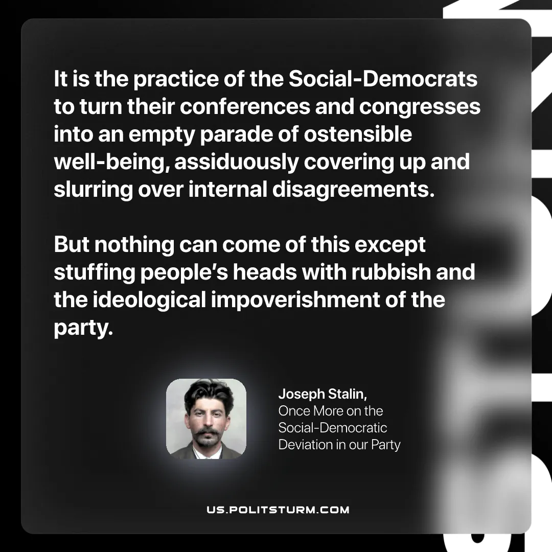 Stalin on the Ideological Impoverishment of Social-Democracy