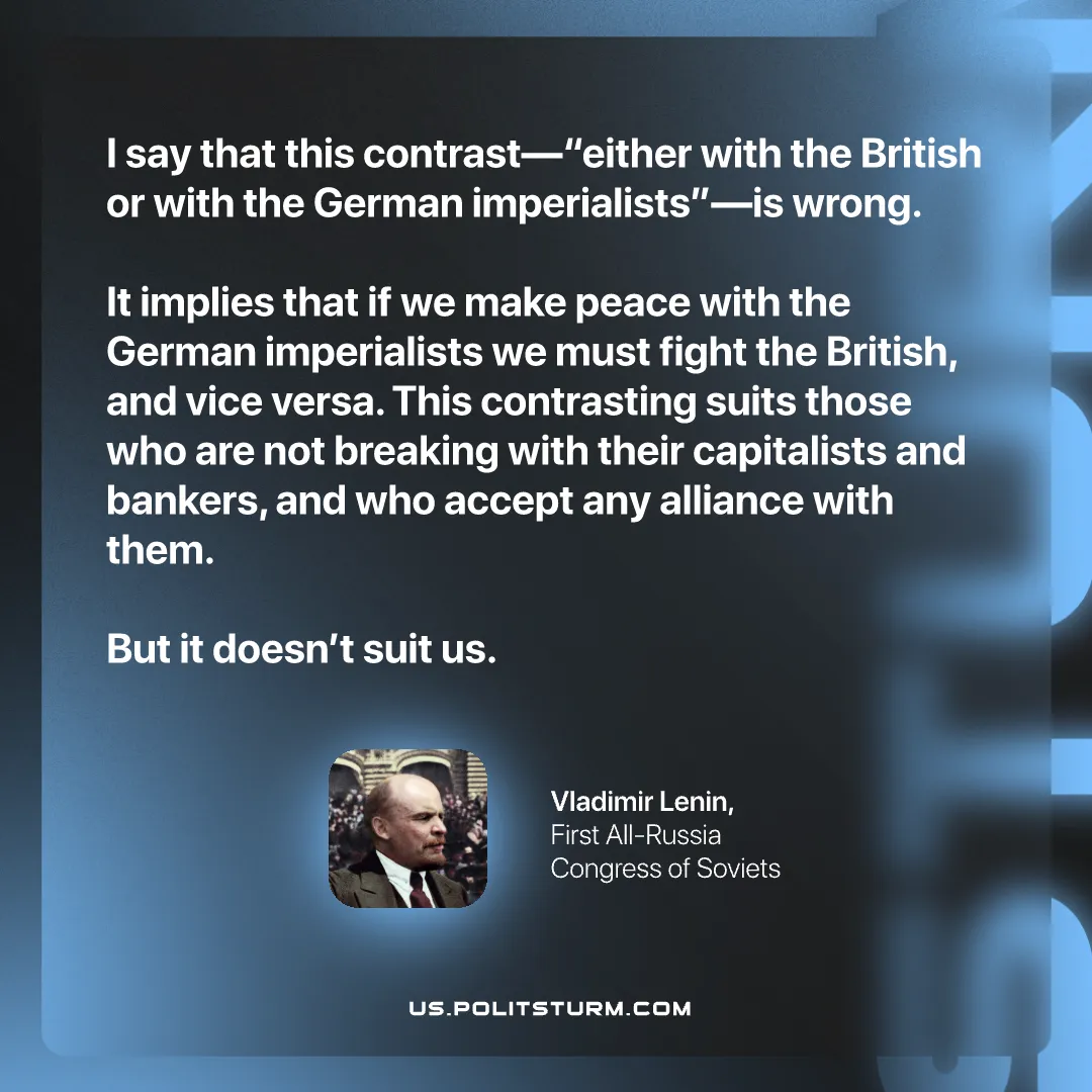 Lenin on Rejecting Alliances and Picking Sides With Imperialists