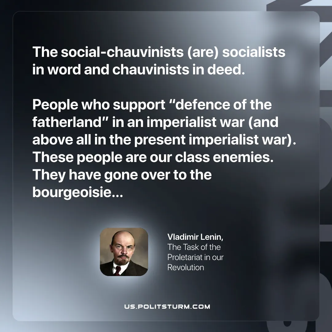Lenin on What Makes a Social-Chauvinist