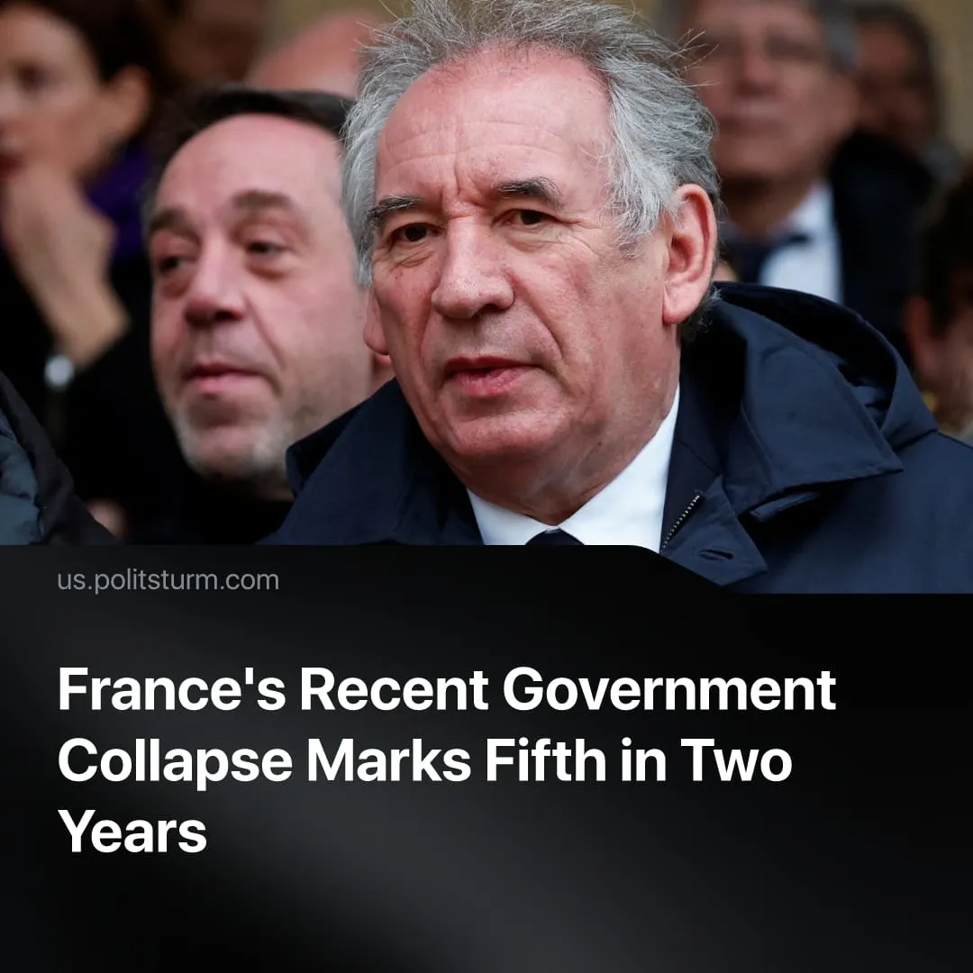 France's Recent Government Collapse Marks Fifth in Two Years