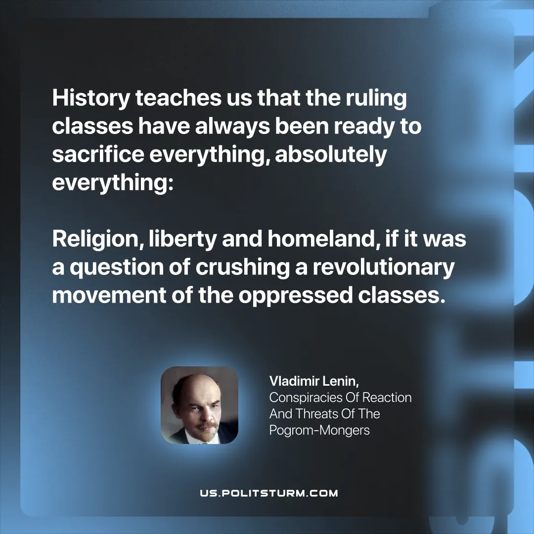 Lenin on the Ruling Class's Willingness to Crush Revolutionary Movements