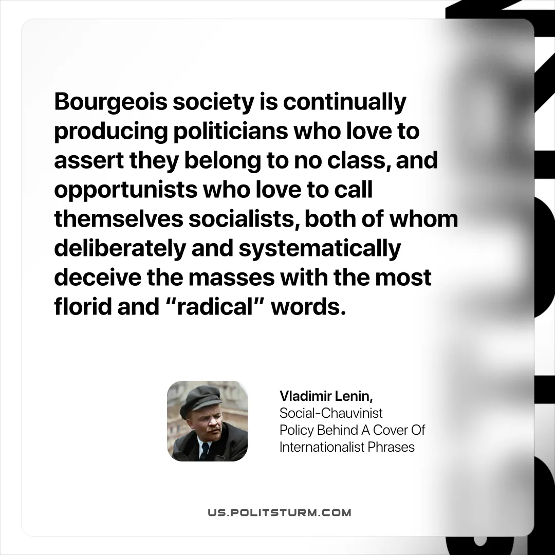 Lenin on the Politicians of Capitalist Society
