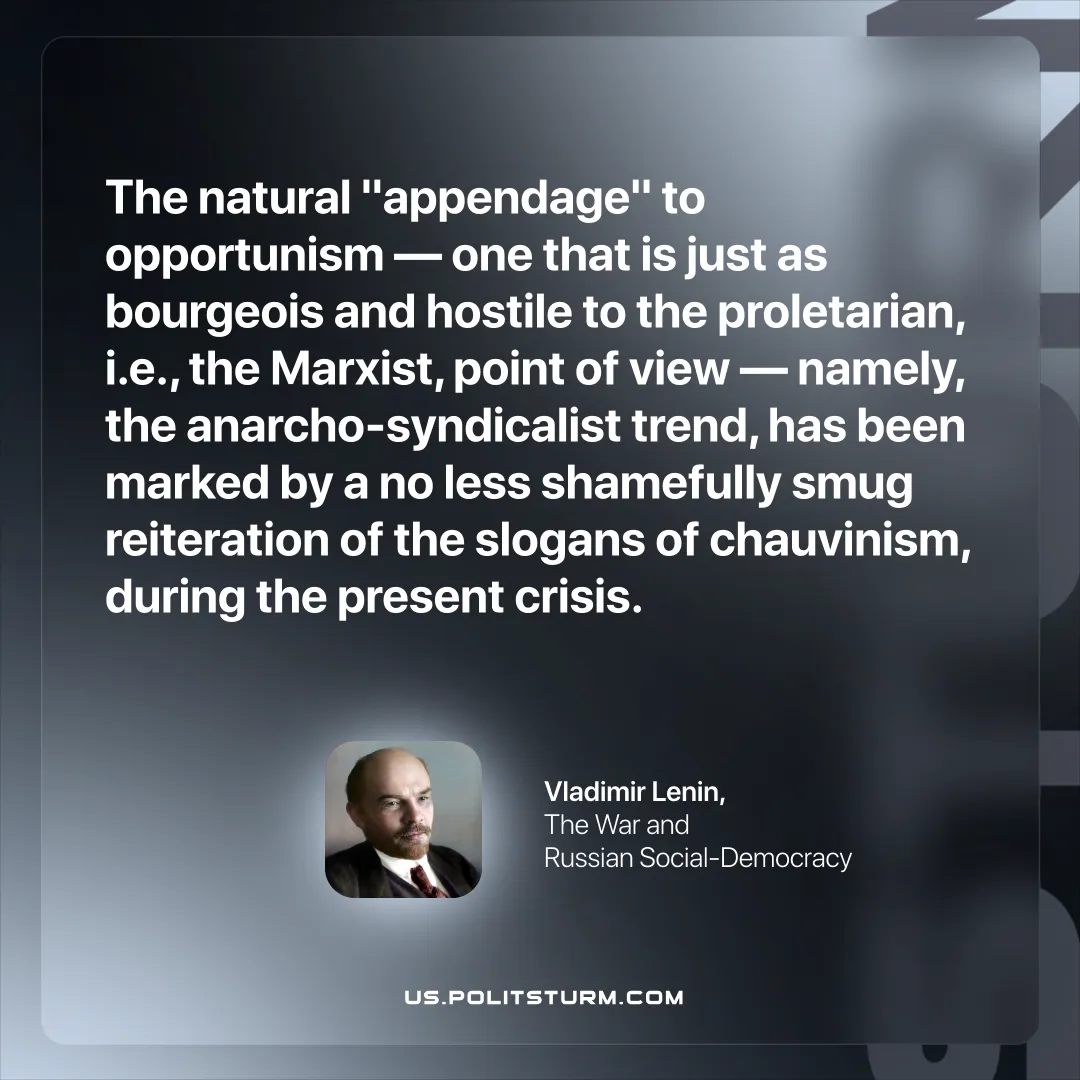 Lenin on Opportunist Trends Reiterating Chauvinist Slogans