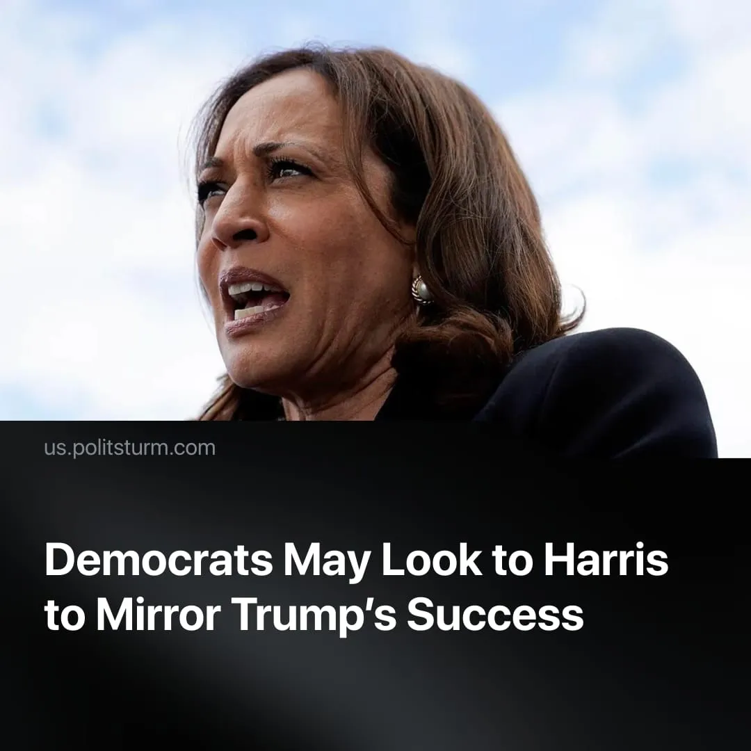 Democrats May Look to Harris to Mirror Trump’s Success