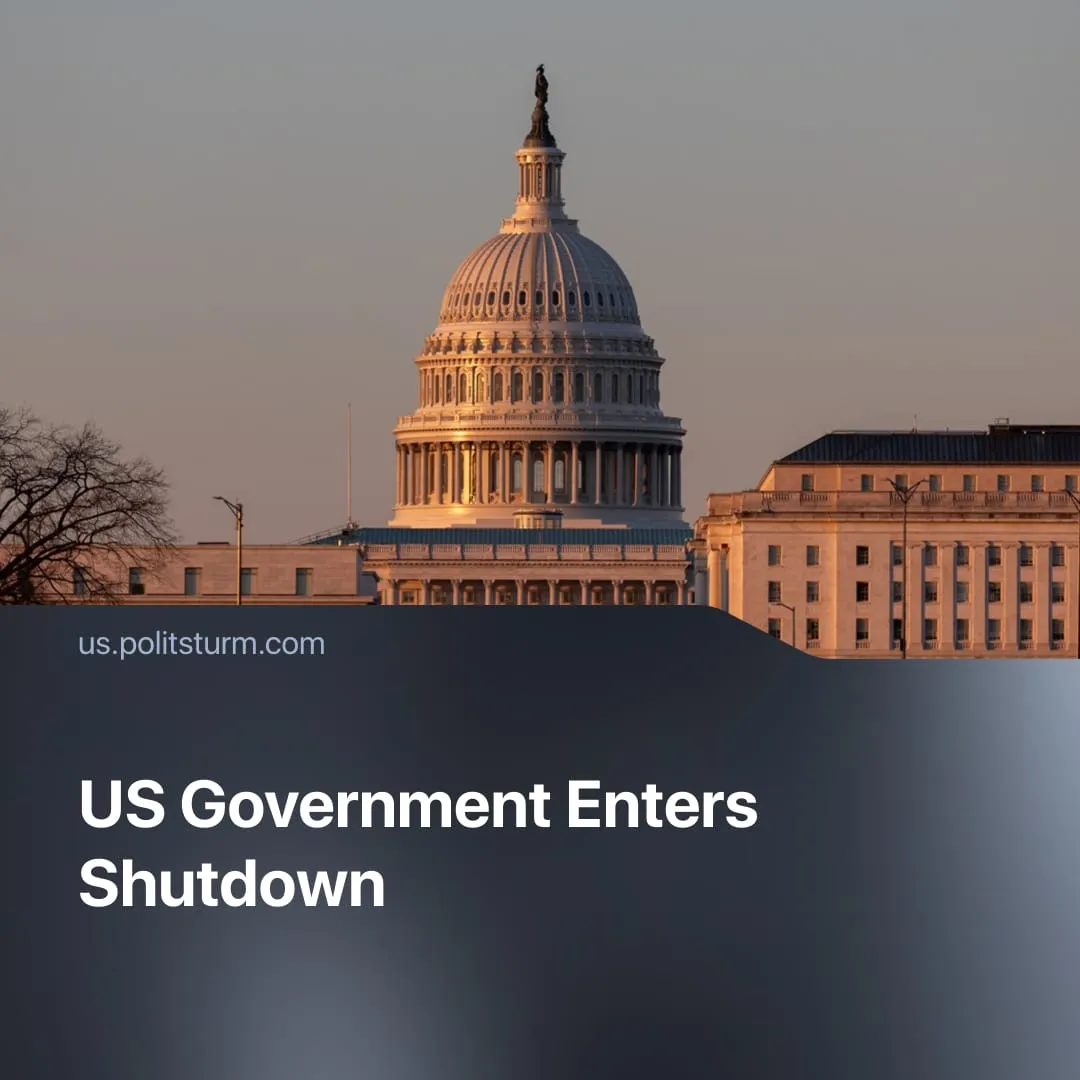 US Government Enters Shutdown