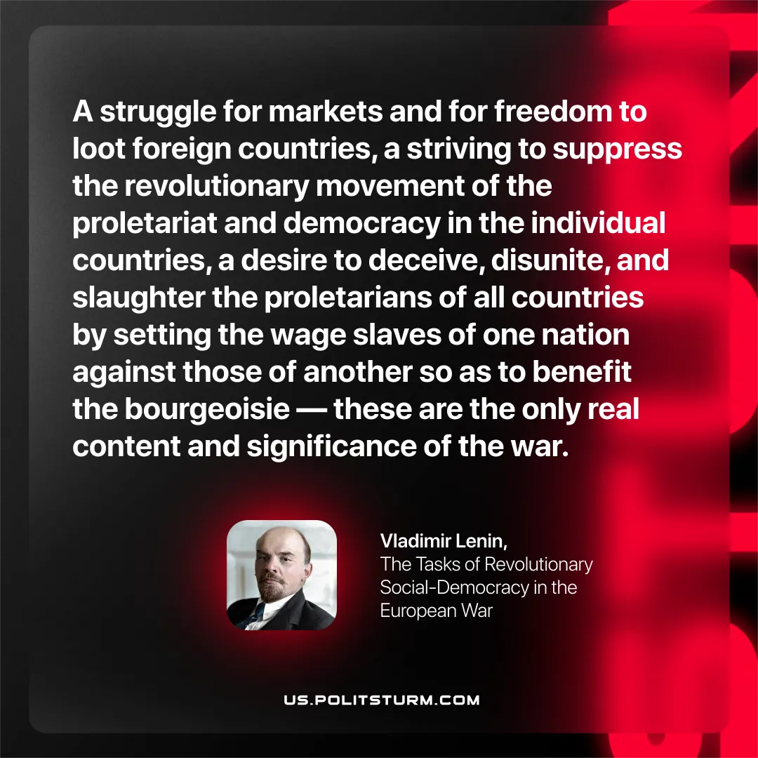 Lenin on the Real Content of Imperialist Wars