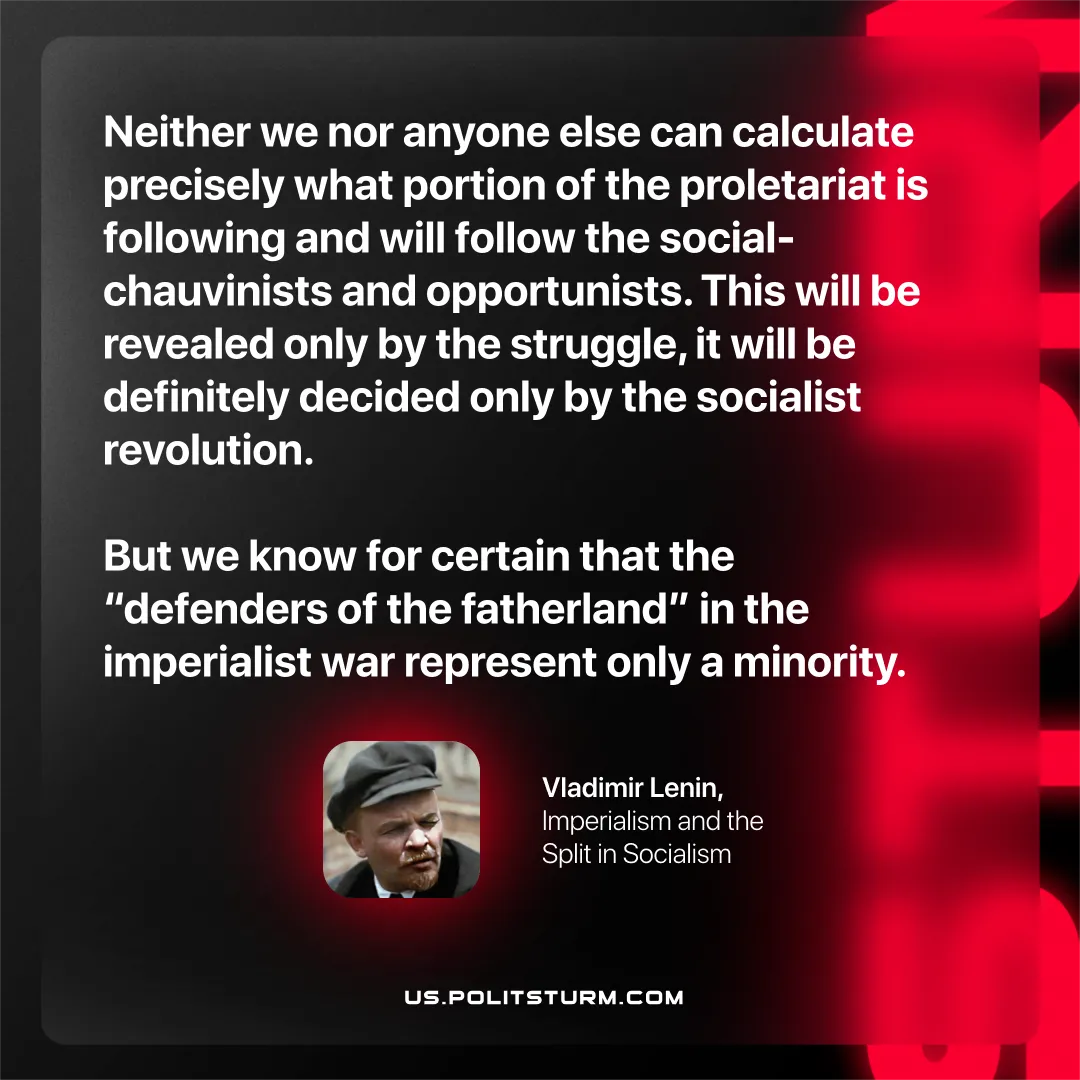 Lenin on the Workers That Follow the Capitalists