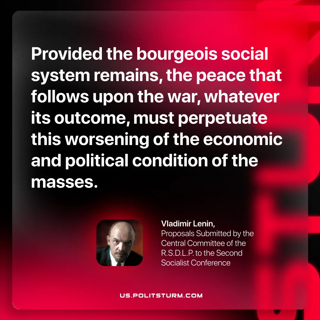 Lenin on the Reality of Peace Under Capitalism