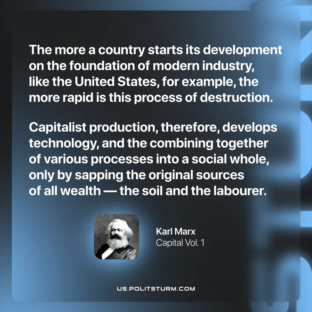 Marx on Development and Production Under Capitalism
