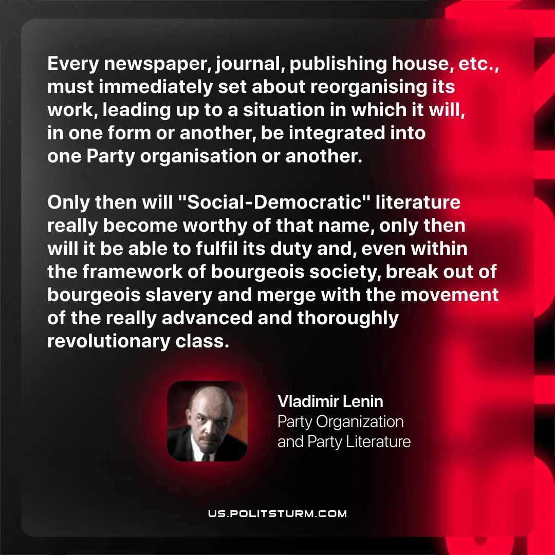 Lenin on the Merging of a Communist Media Outlet With the Party
