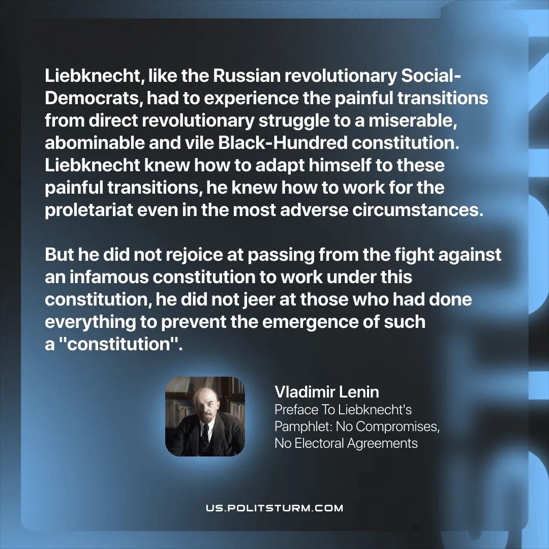 Lenin on Revolutionary Integrity Under Reactionary Conditions