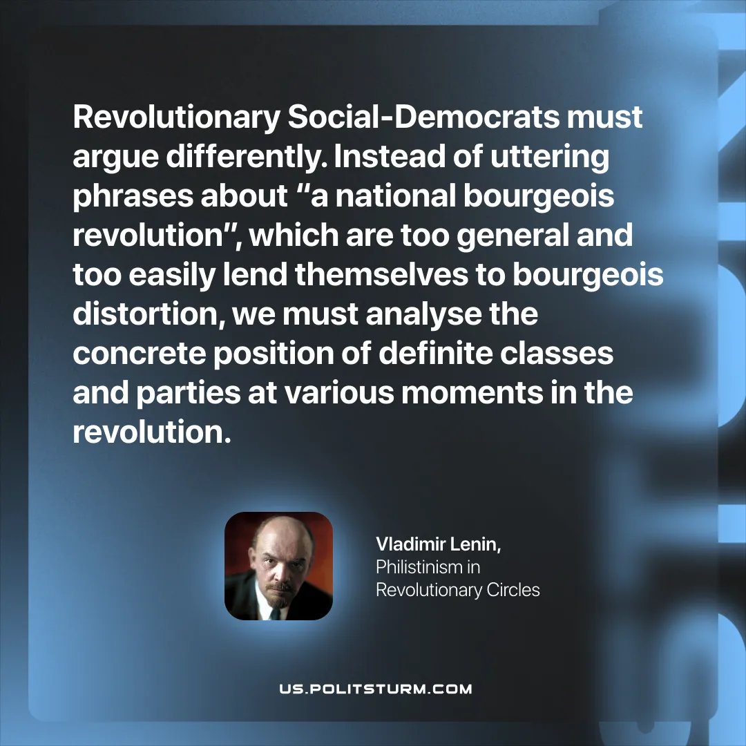 Lenin on Communists Engaging in Concrete Analysis of the Situation