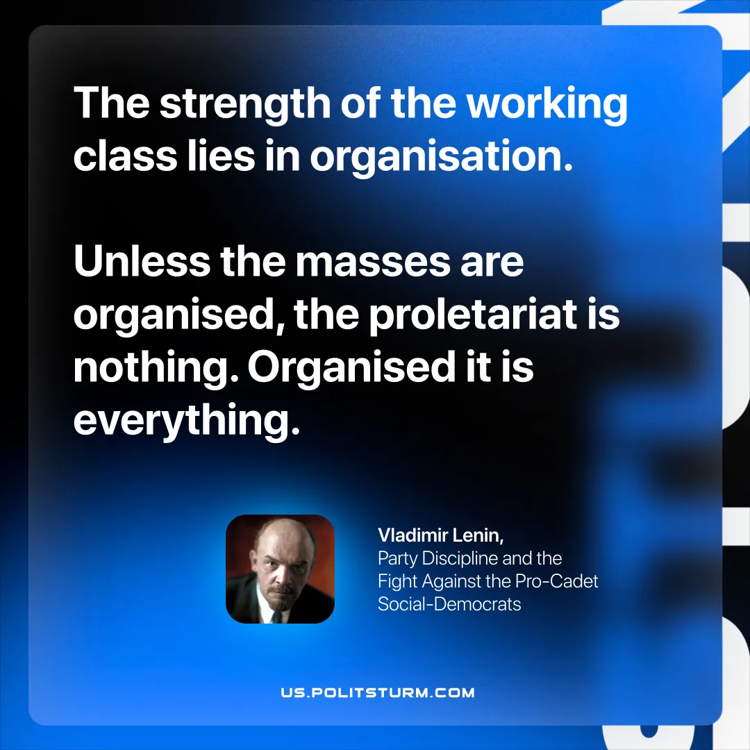 Lenin on the Strength of the Workers in Organization