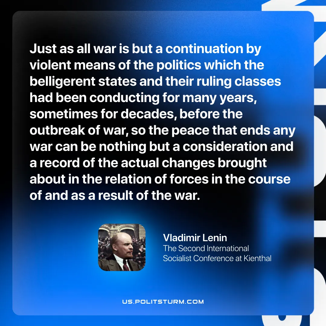 Lenin on Peace and Continuation of Wars
