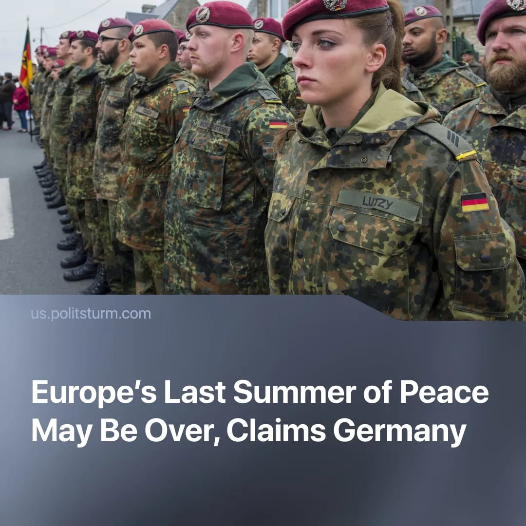 Europe’s Last Summer of Peace May Be Over, Claims Germany