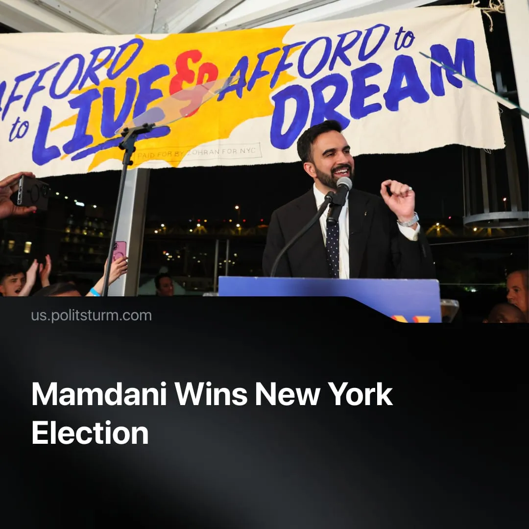 Mamdani Wins New York Election