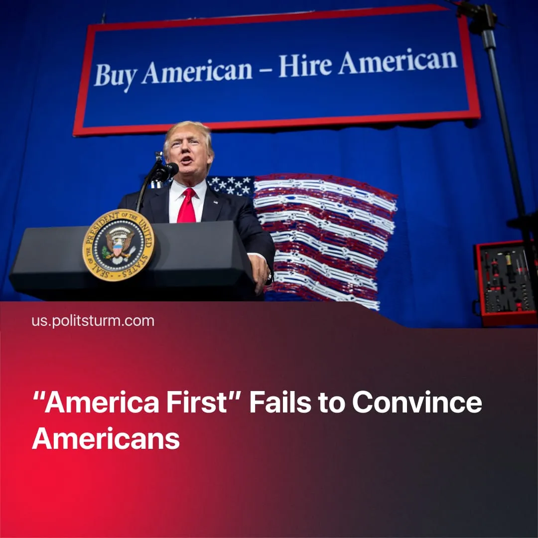 “America First” Fails to Convince Americans