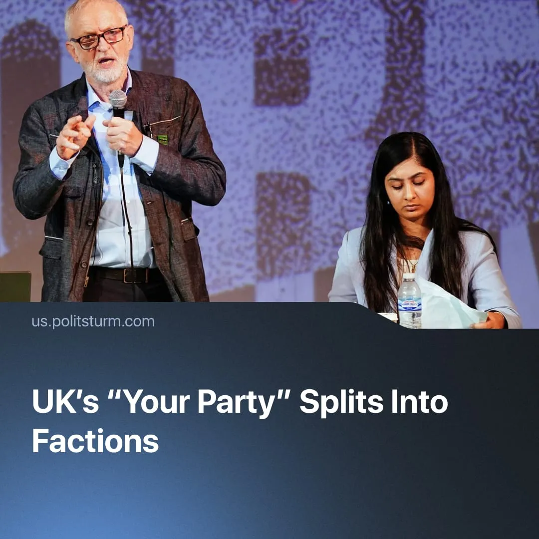 UK’s “Your Party” Splits Into Factions
