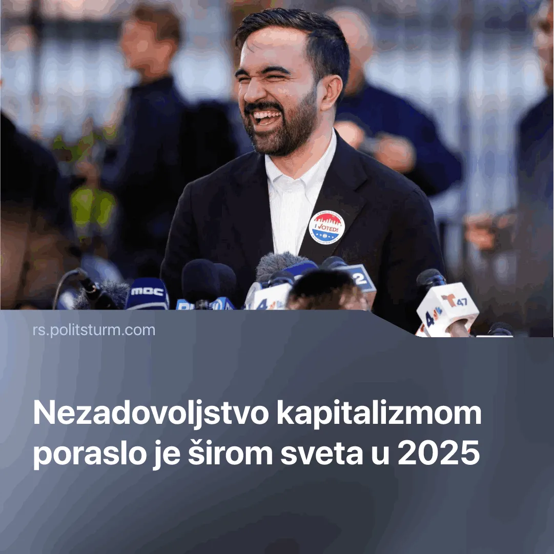 Nezadovoljstvo kapitalizmom poraslo je širom sveta 2025.