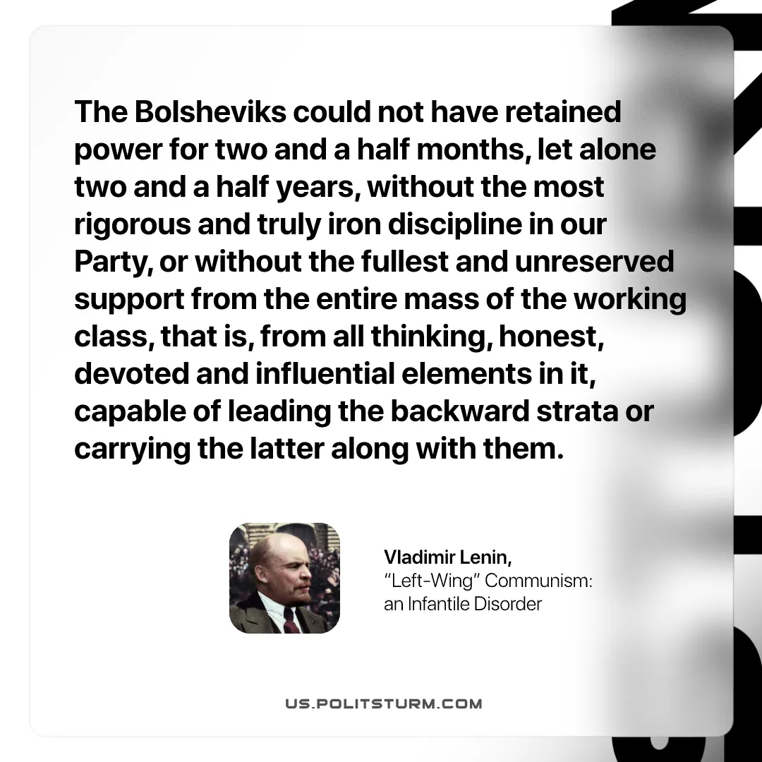 Lenin on the Success of the Bolsheviks in Discipline and Support