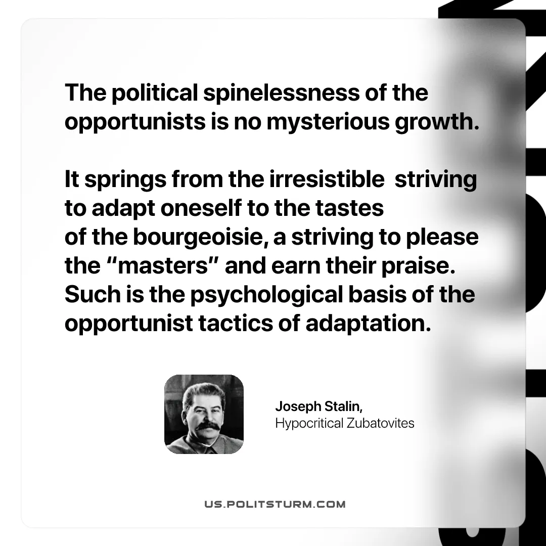 Stalin on the Basis for the Growth of Opportunism