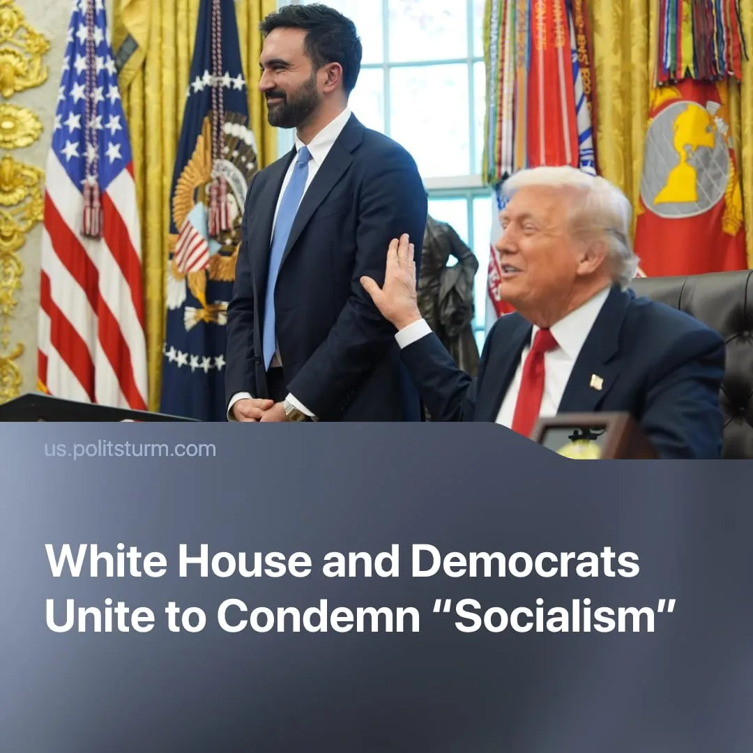 White House and Democrats Unite to Condemn “Socialism”