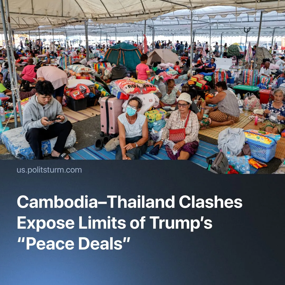 Cambodia–Thailand Clashes Expose Limits of Trump’s “Peace Deals”