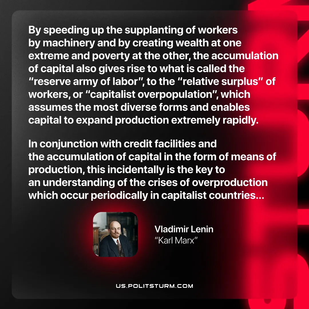 Lenin on How Capitalism Leads to Wealth Inequalities, Unemployment, and Crises