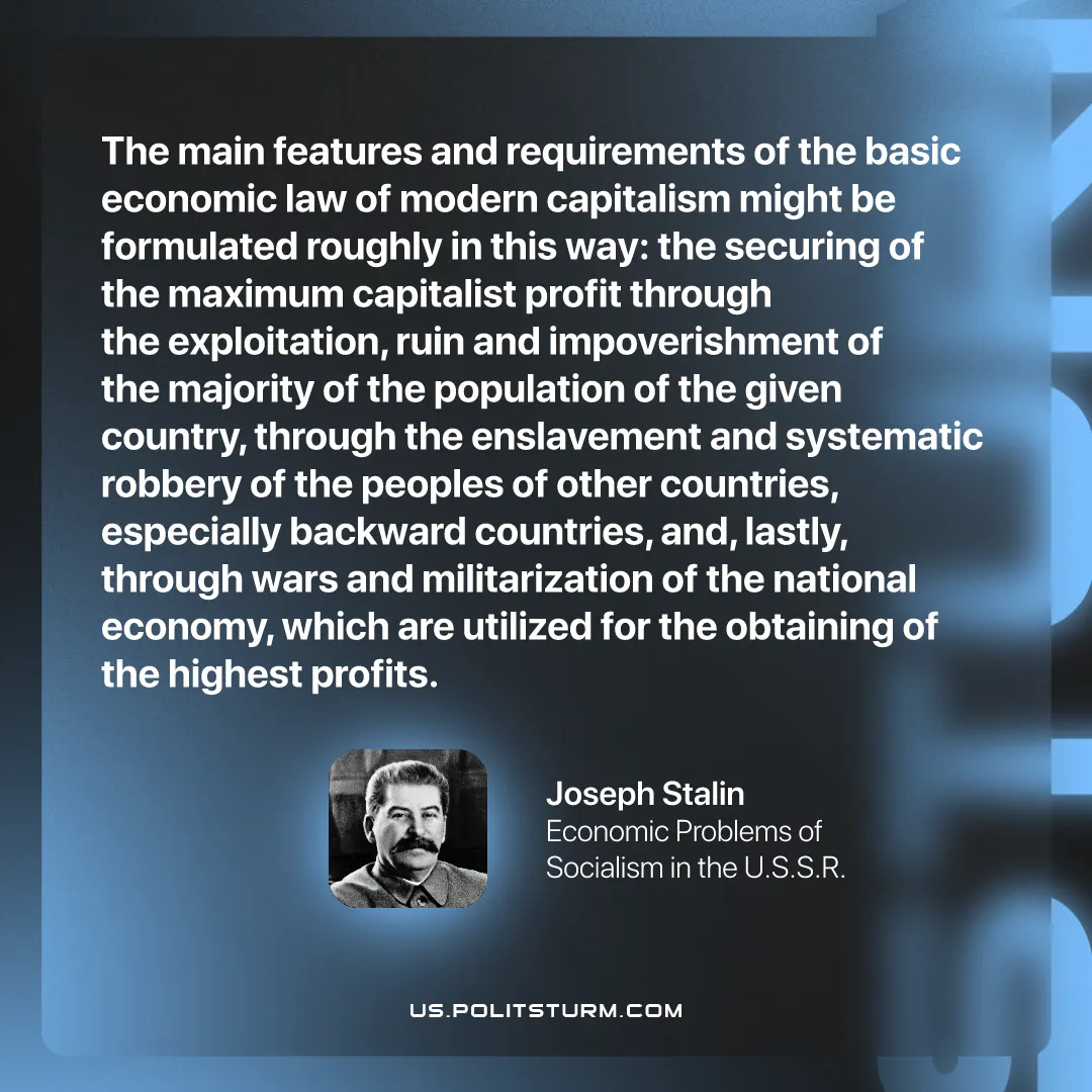 Stalin on the Basic Economic Law of Capitalism