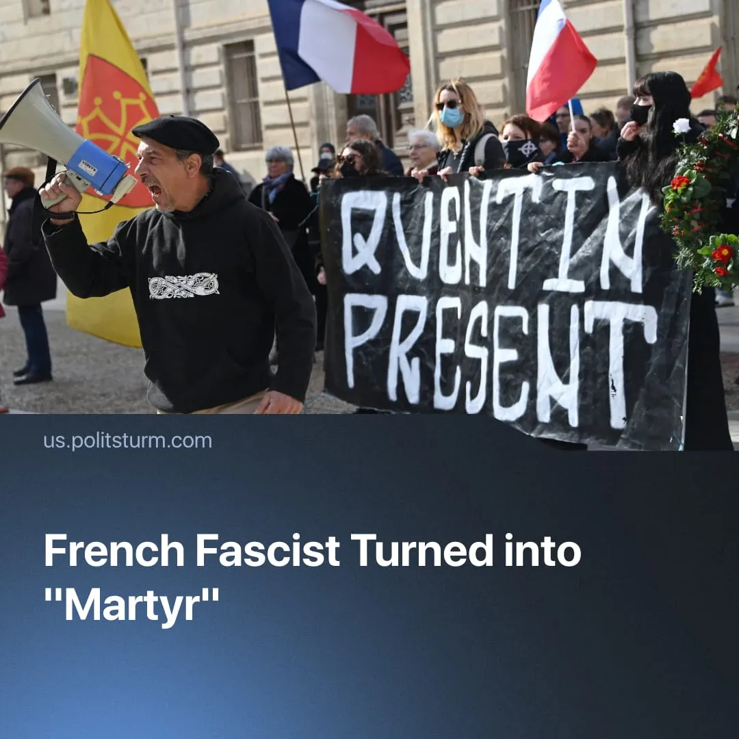 French Fascist Turned into "Martyr"