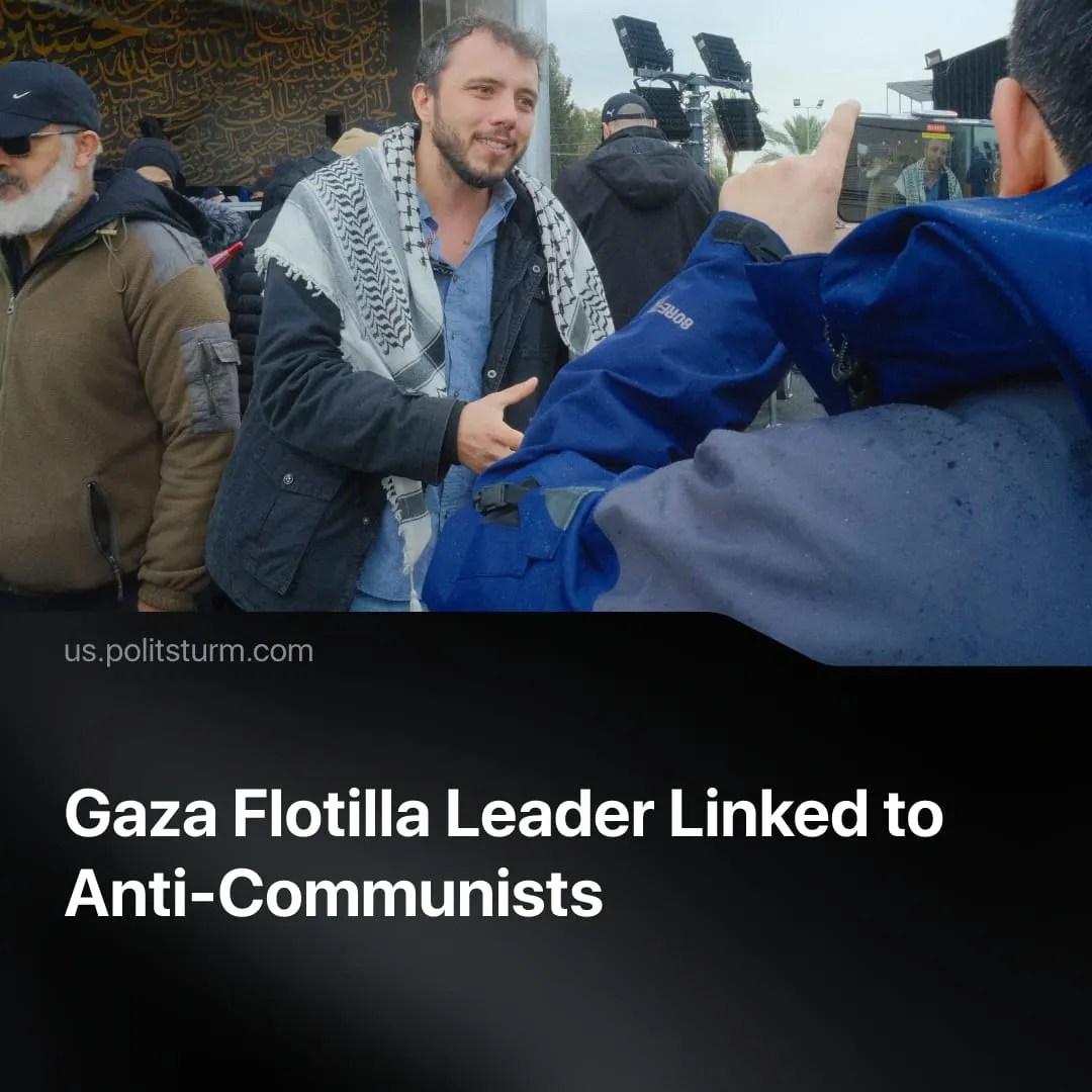 Gaza Flotilla Leader Linked to Anti-Communists