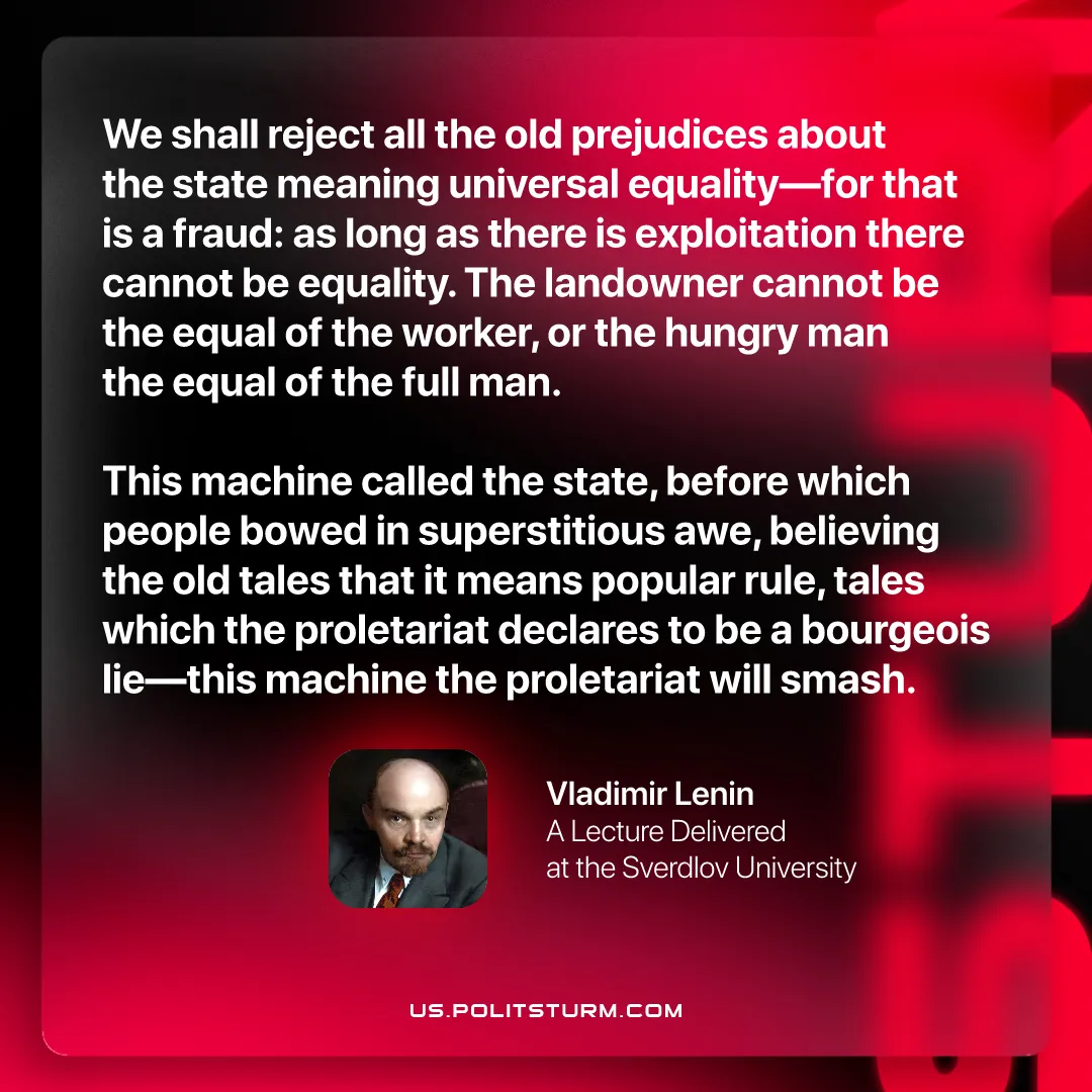 Lenin on the Inequality Maintained by the State