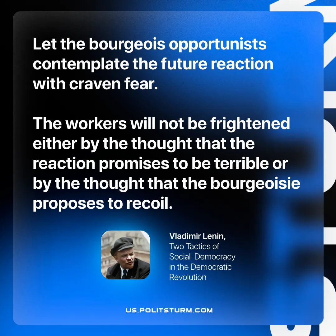 Lenin on the Reaction of the Capitalist to Conflict