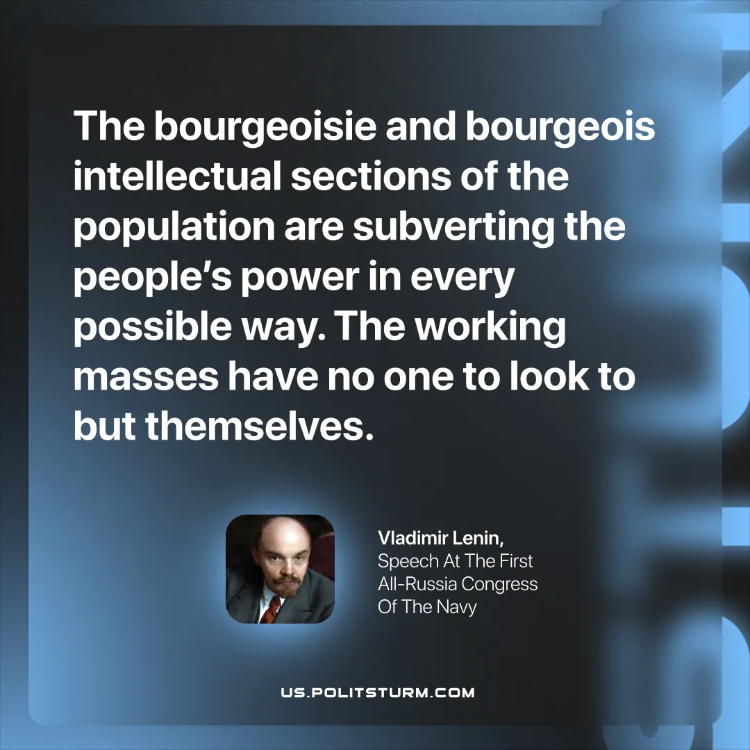 Lenin on how the Working Class Must Rely on its Own Abilities