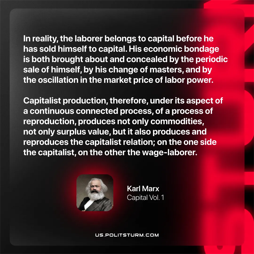Marx on how Capitalism Ensnares the Worker