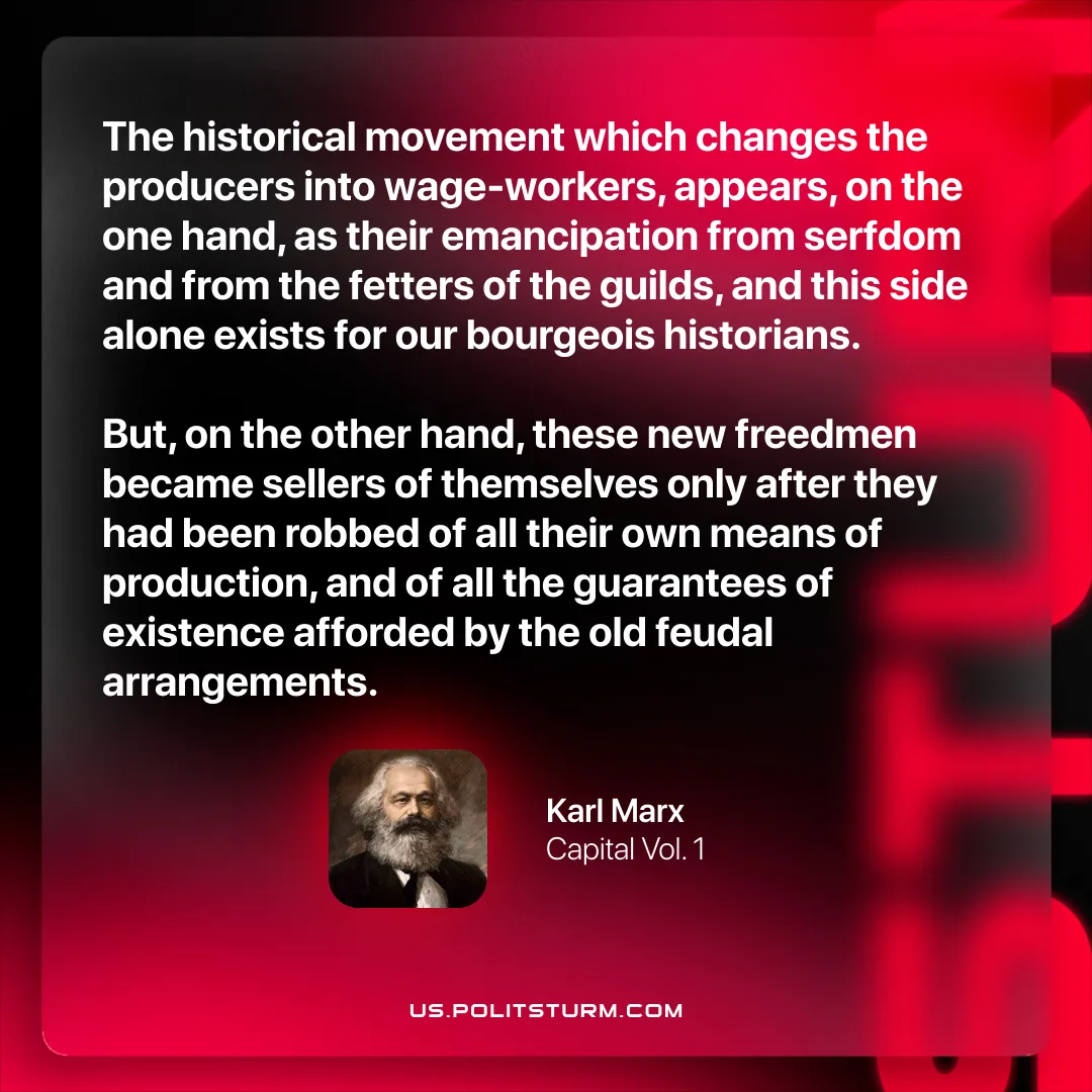 Marx on how 'Free Labor' Under Capitalism is not Free