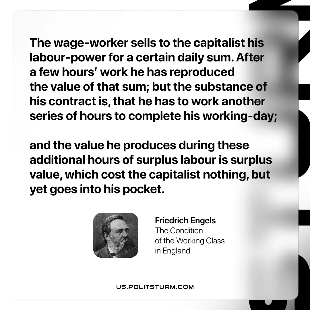 Engels on the Basis of Capitalist Exploitation