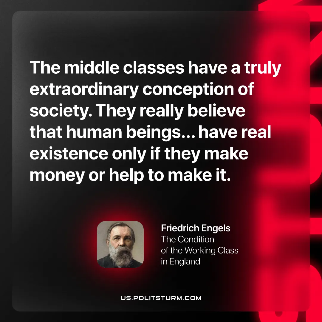 Engels on the World-View Middle Classes
