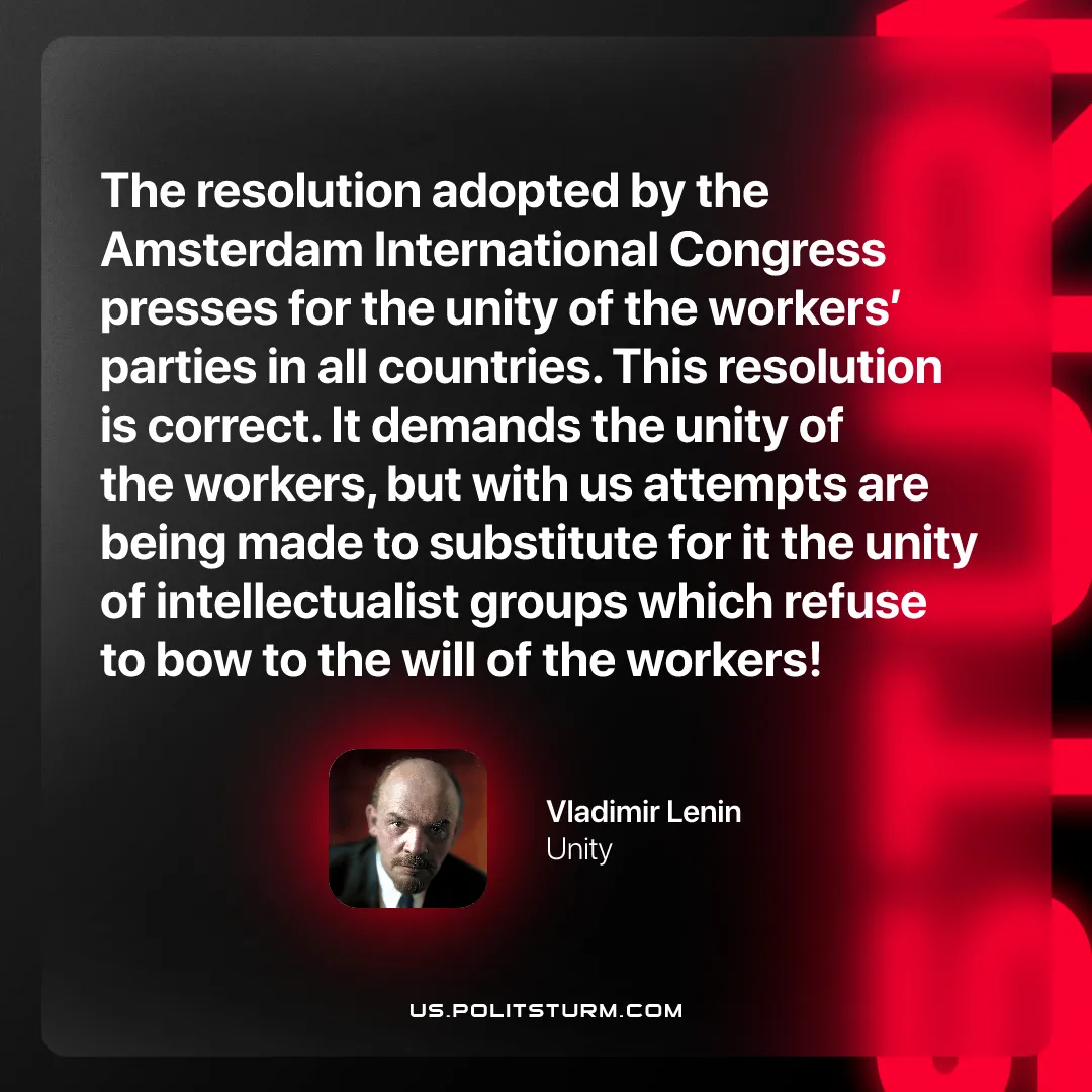 Lenin on Prioritizing Unity With the Workers and not Intellectual Groups