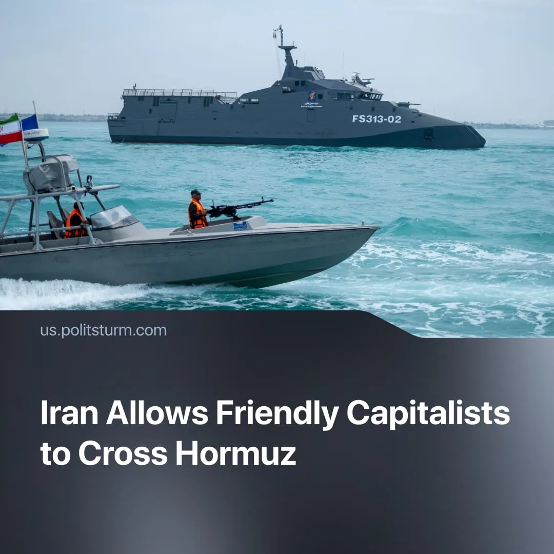 Iran Allows Friendly Capitalists to Cross Hormuz