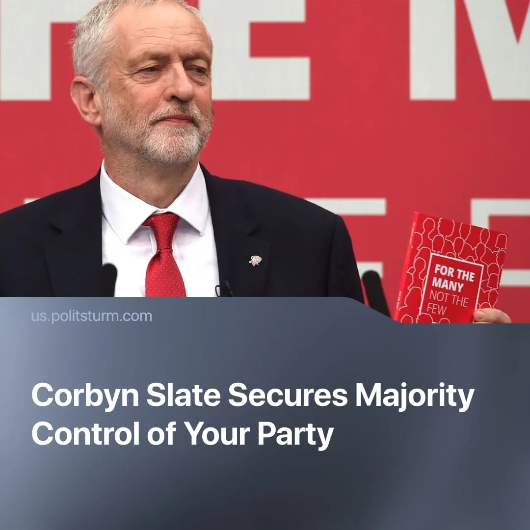 Corbyn Slate Secures Majority Control of Your Party