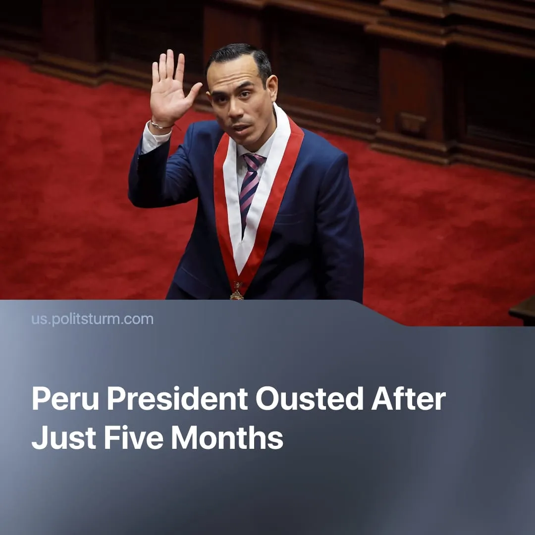 Peru President Ousted After Just Five Months