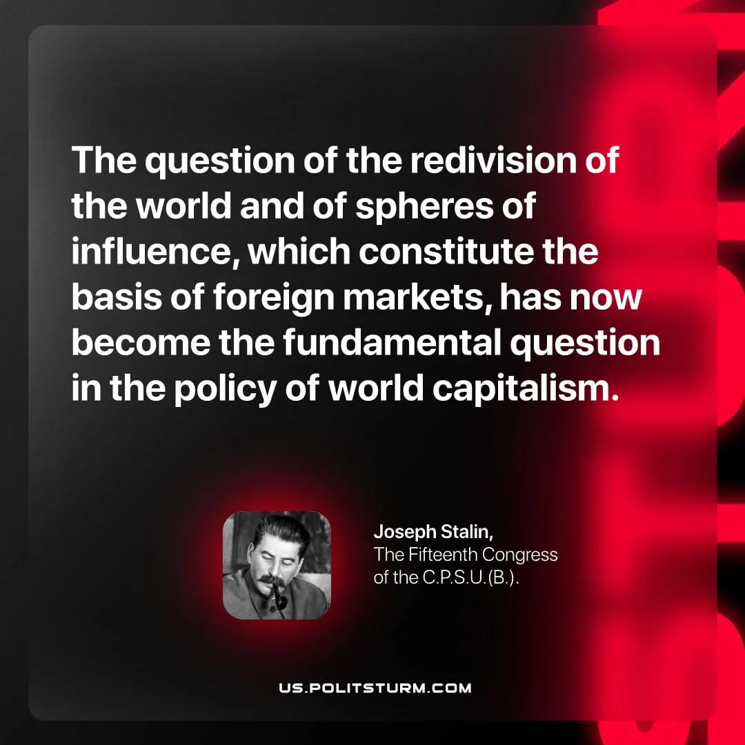 Stalin on the Redivision of the World