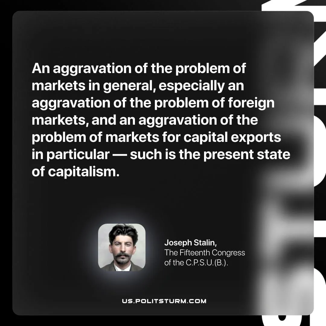 Stalin on Capitalism’s Market Crisis